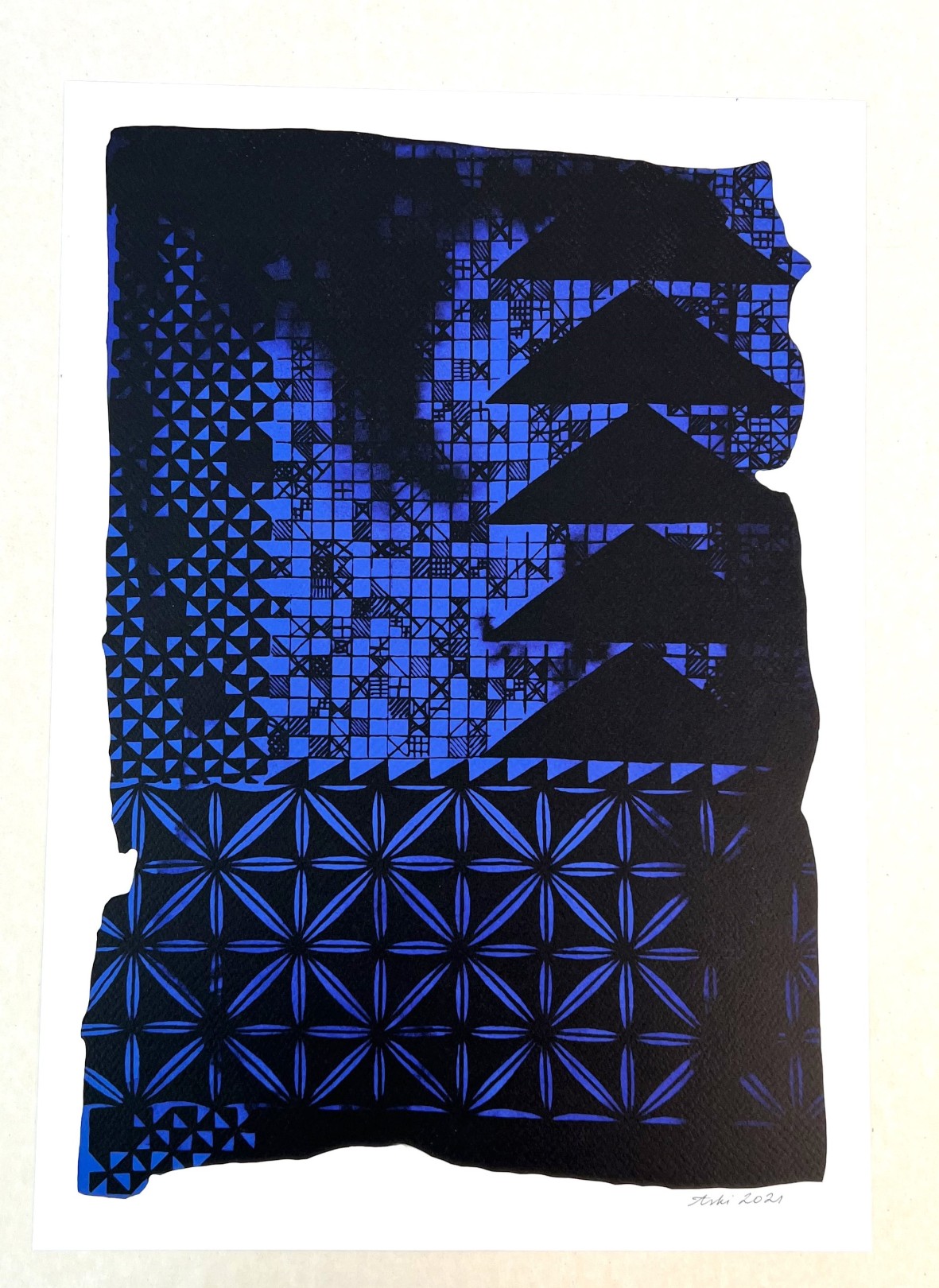 pootoru taraare blue a3